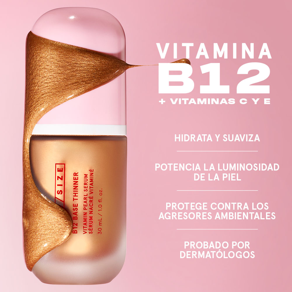 B12 BASE THINNER LUMINOUS VITAMIN PEARL BOOSTING SERUM (SUERO PARA ROSTRO)